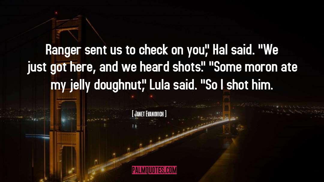 Doughnut quotes by Janet Evanovich