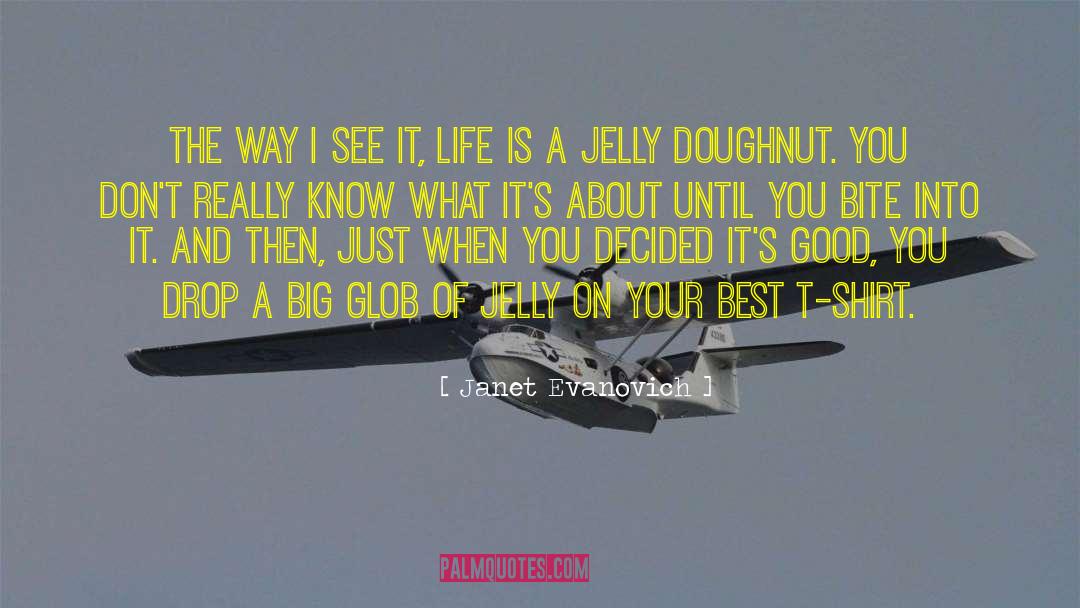 Doughnut quotes by Janet Evanovich