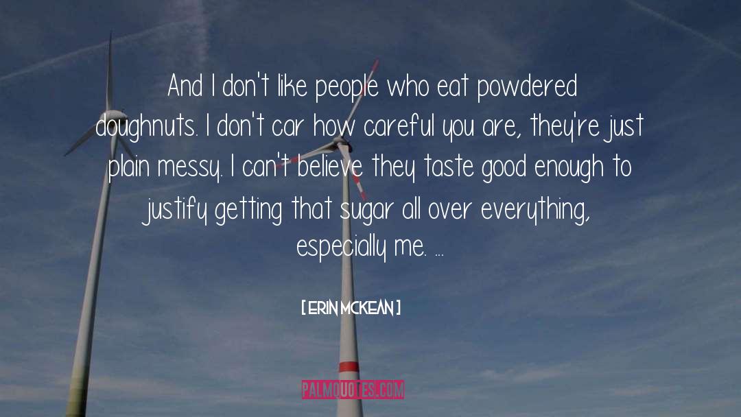 Doughnut quotes by Erin McKean