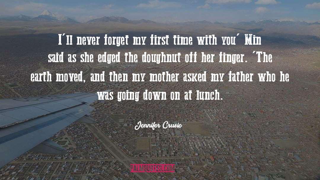 Doughnut quotes by Jennifer Crusie