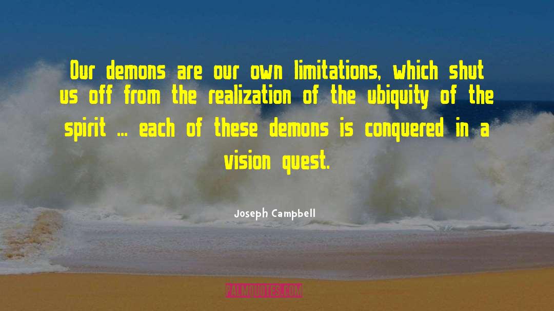 Douma Demon quotes by Joseph Campbell
