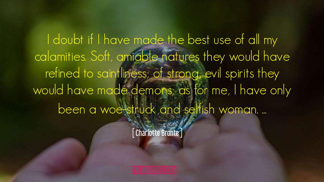 Douma Demon quotes by Charlotte Bronte