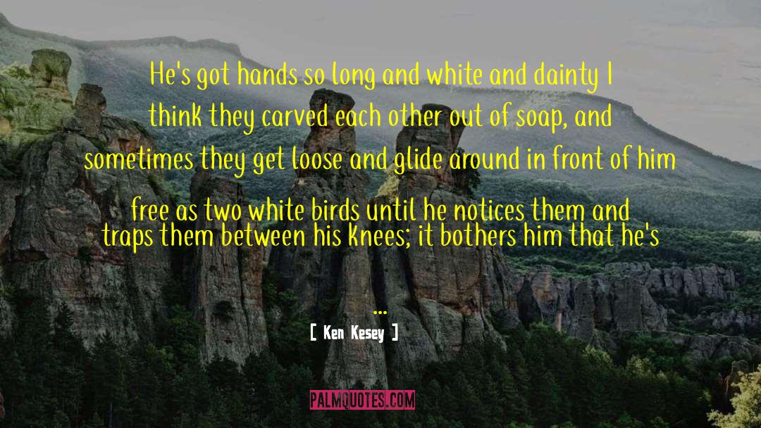 Dove Hands quotes by Ken Kesey