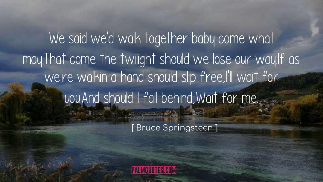 Dove Hands quotes by Bruce Springsteen
