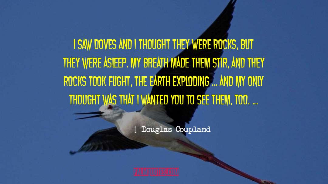 Doves quotes by Douglas Coupland