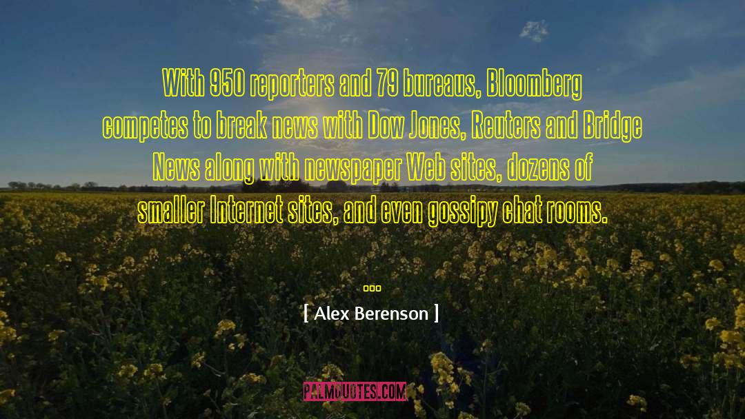 Dow Jone quotes by Alex Berenson