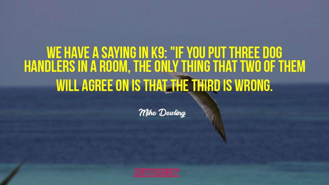 Dowling quotes by Mike Dowling