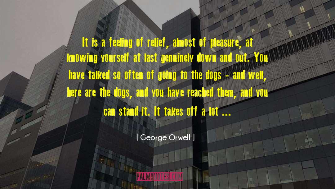 Down And Out quotes by George Orwell