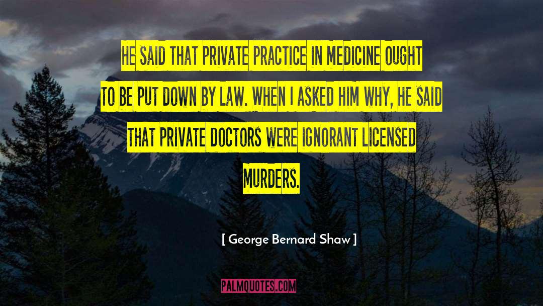 Down By Law quotes by George Bernard Shaw