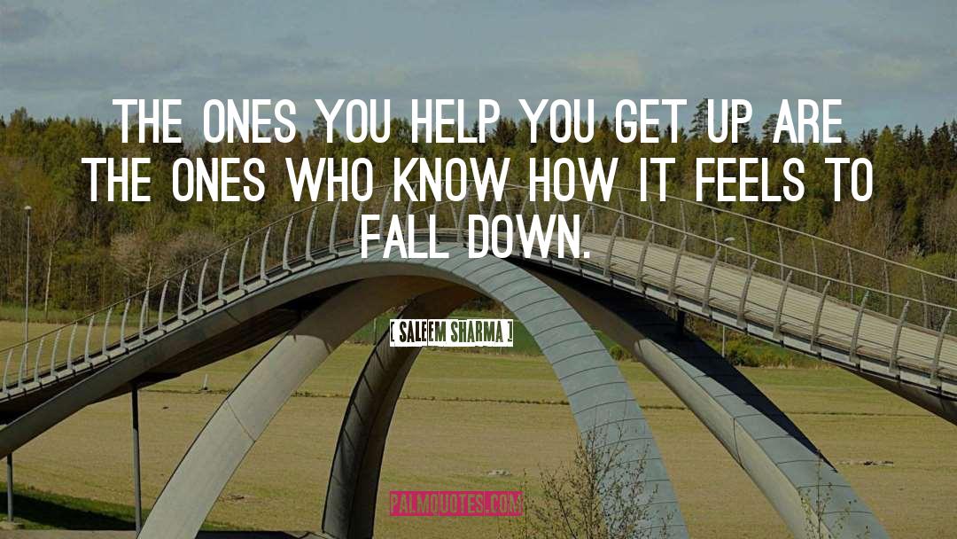 Down Fall quotes by Saleem Sharma