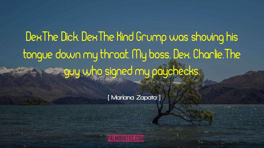 Down My Throat quotes by Mariana Zapata