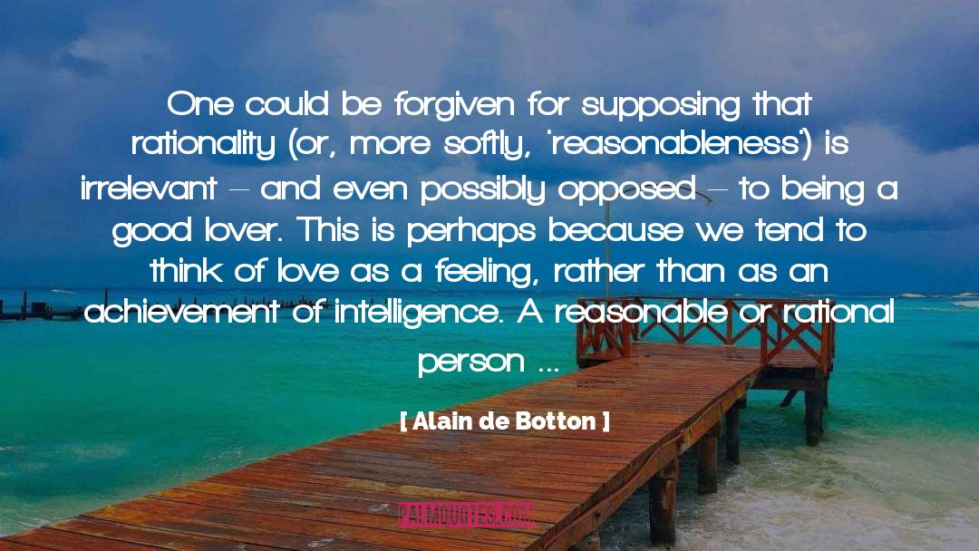 Down Person quotes by Alain De Botton