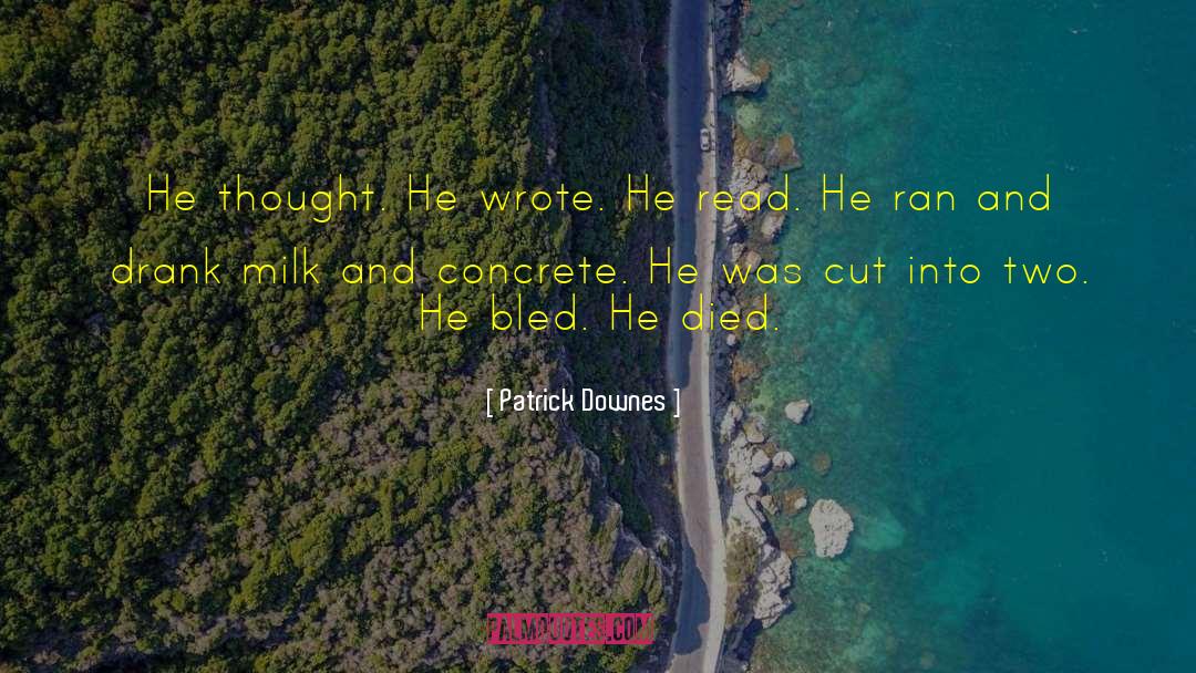 Downes quotes by Patrick Downes