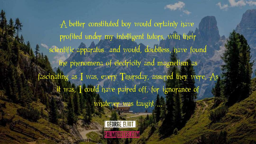 Downhill quotes by George Eliot