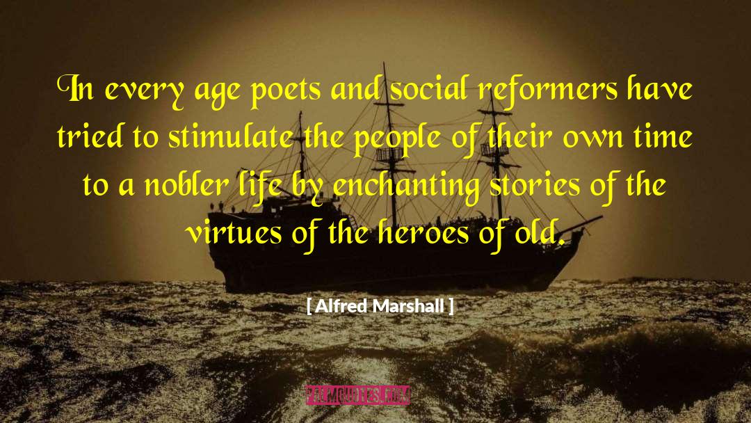 Downhill Stories quotes by Alfred Marshall