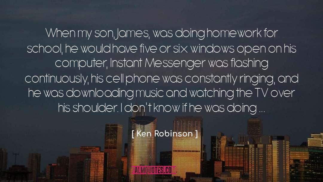 Downloading Music quotes by Ken Robinson