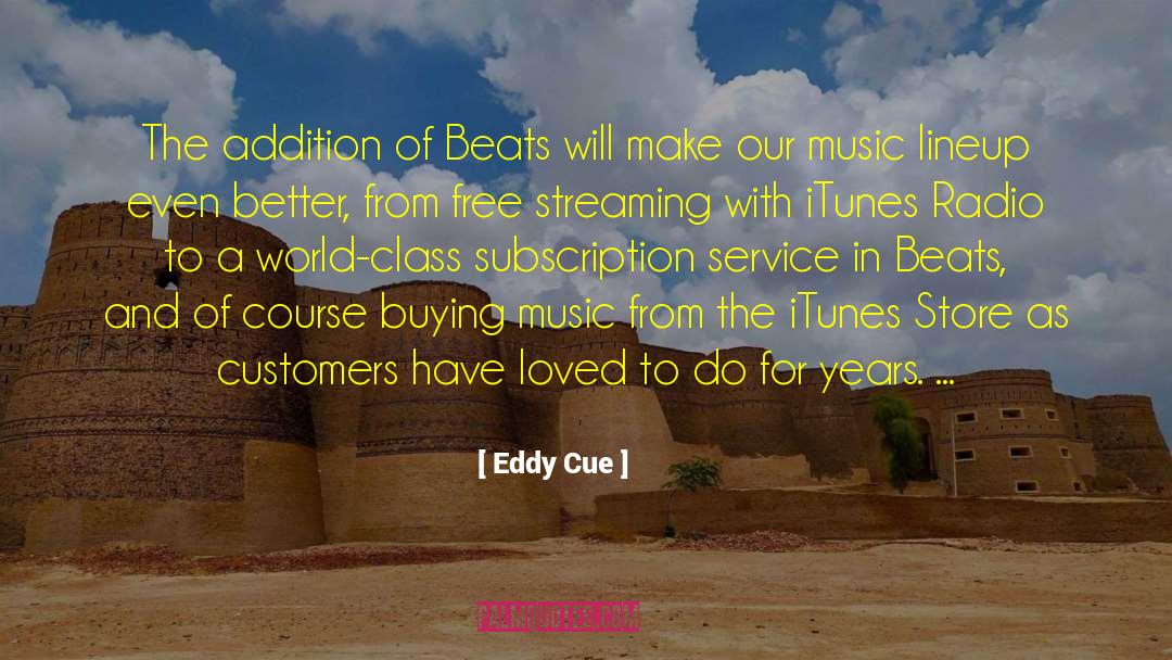 Downloading Music quotes by Eddy Cue