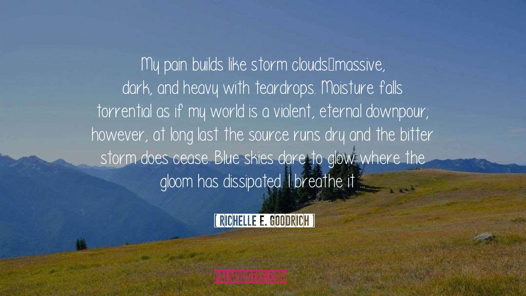 Downpour quotes by Richelle E. Goodrich