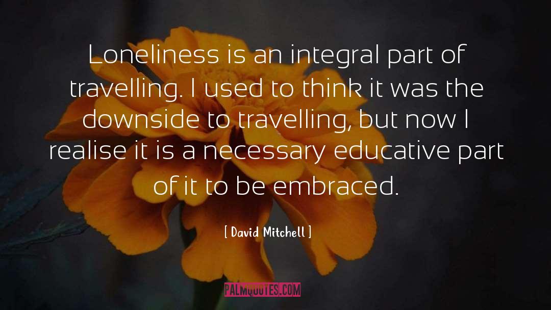 Downside quotes by David Mitchell