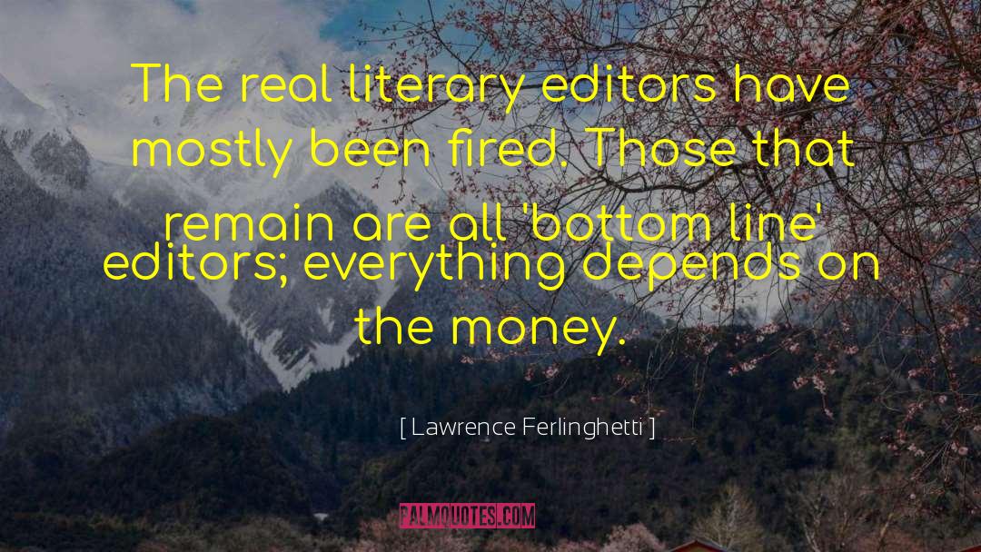 Downsizing quotes by Lawrence Ferlinghetti