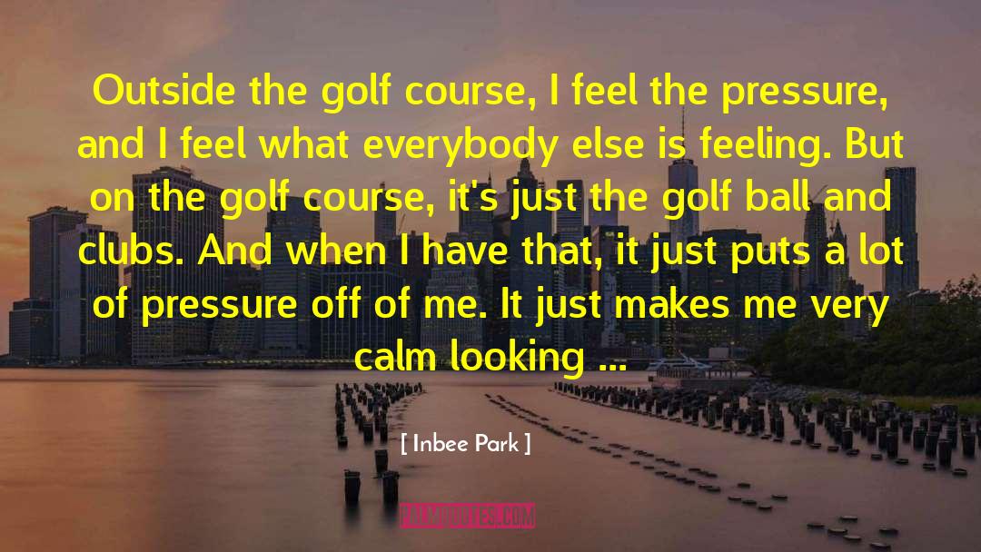 Downswings Indoor Golf Center quotes by Inbee Park