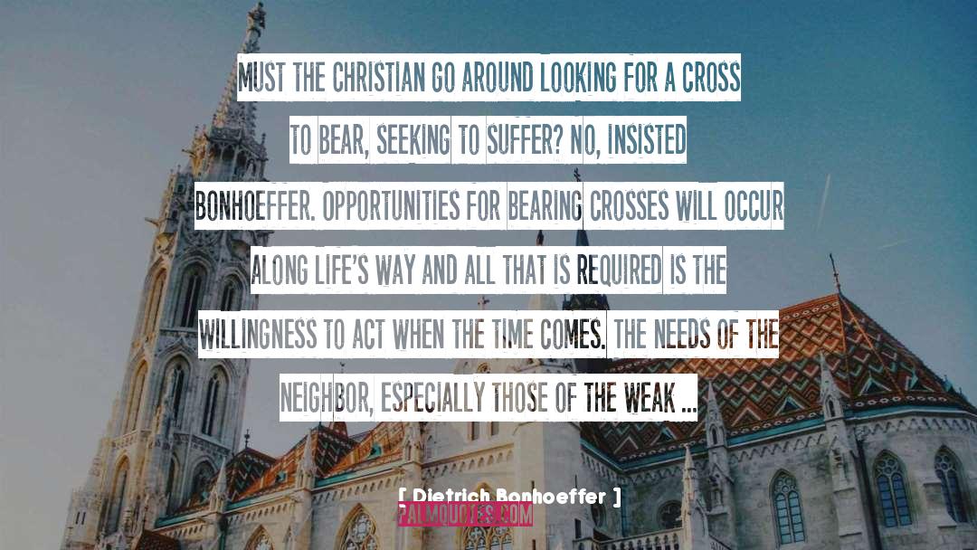 Downtrodden quotes by Dietrich Bonhoeffer