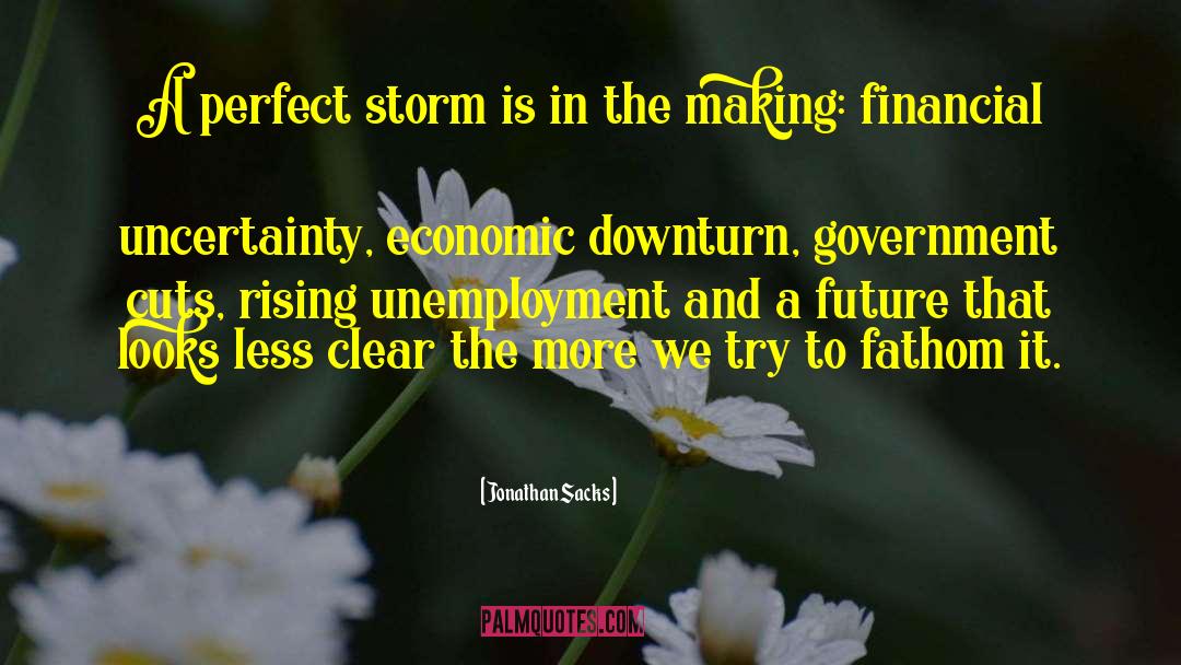 Downturn quotes by Jonathan Sacks