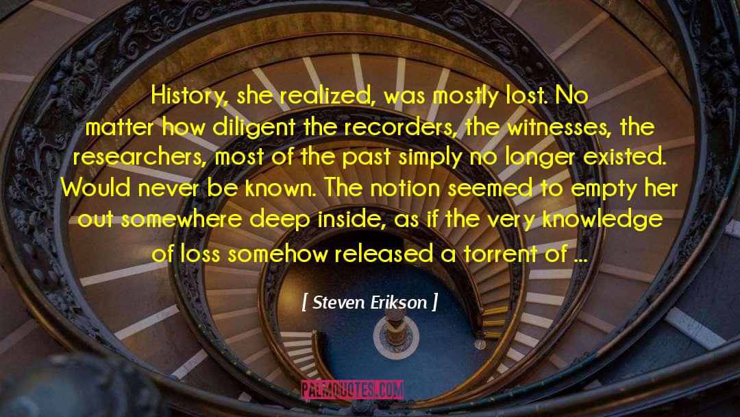 Downward quotes by Steven Erikson