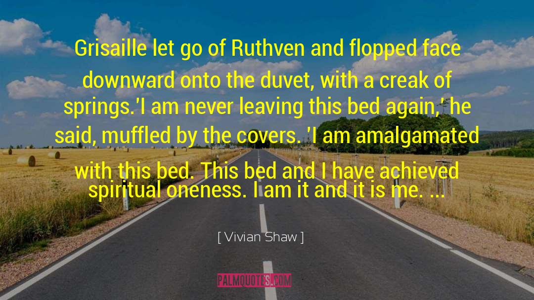 Downward quotes by Vivian Shaw