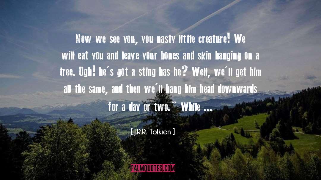 Downwards quotes by J.R.R. Tolkien