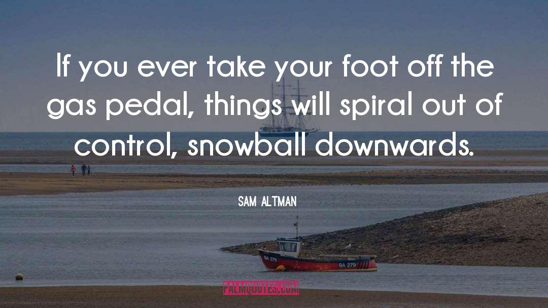 Downwards quotes by Sam Altman