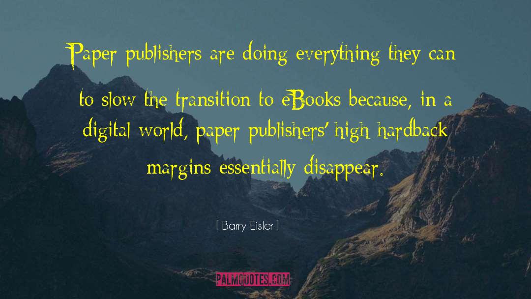 Doyley Paper quotes by Barry Eisler