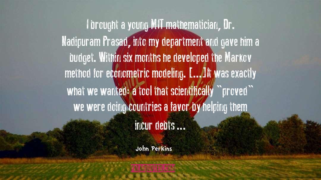 Dr Barlow quotes by John Perkins