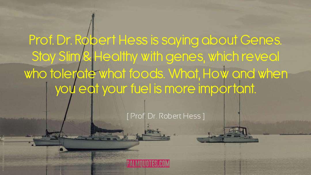 Dr Bunsen quotes by Prof. Dr. Robert Hess