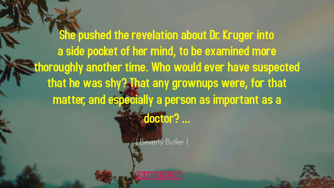 Dr Hyman quotes by Beverly Butler