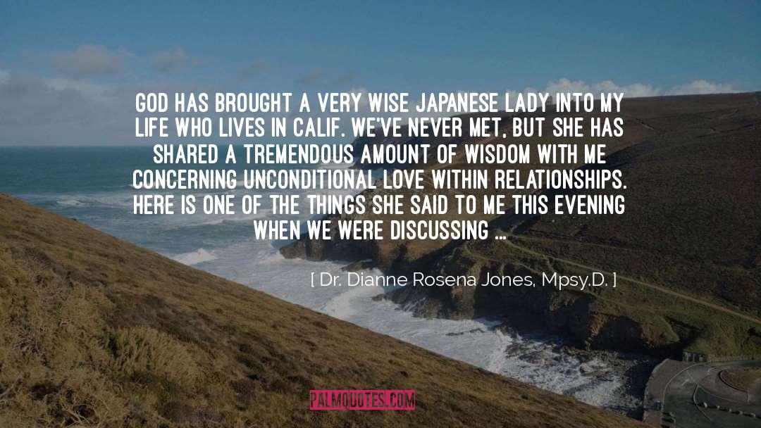 Dr Johnson quotes by Dr. Dianne Rosena Jones, Mpsy.D.