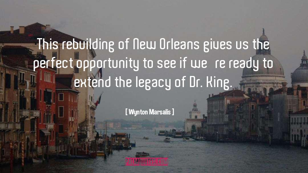 Dr King quotes by Wynton Marsalis