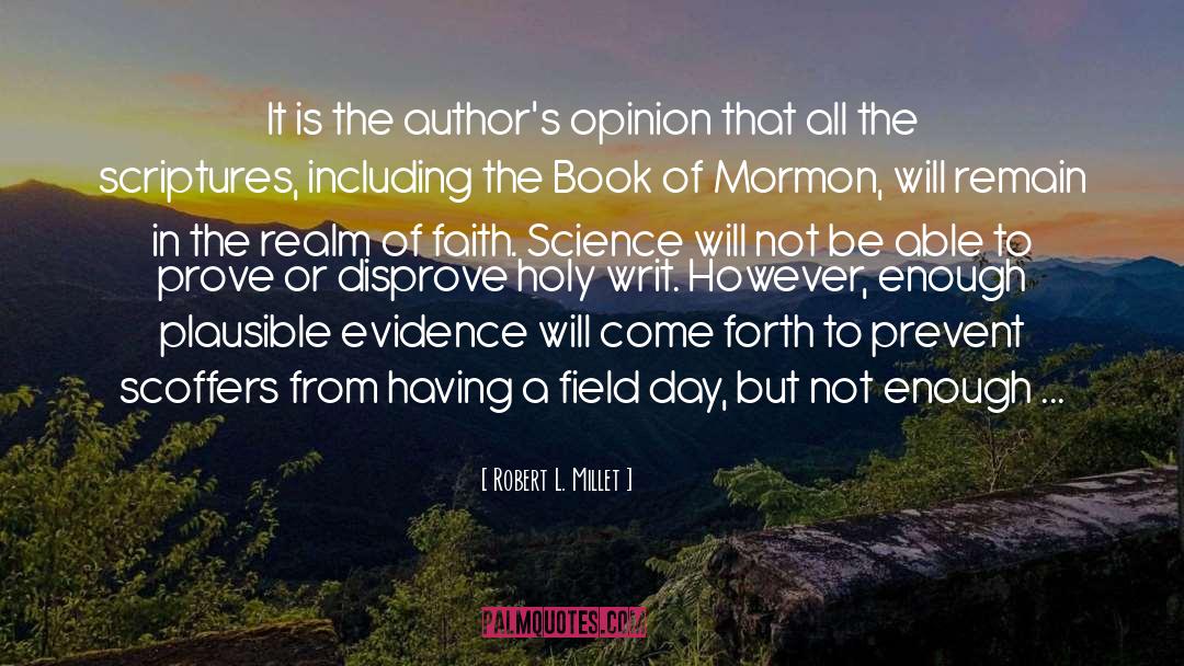 Dr Robert L Webb quotes by Robert L. Millet