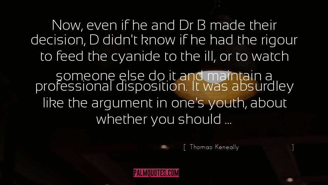 Dr Thomas Hora quotes by Thomas Keneally