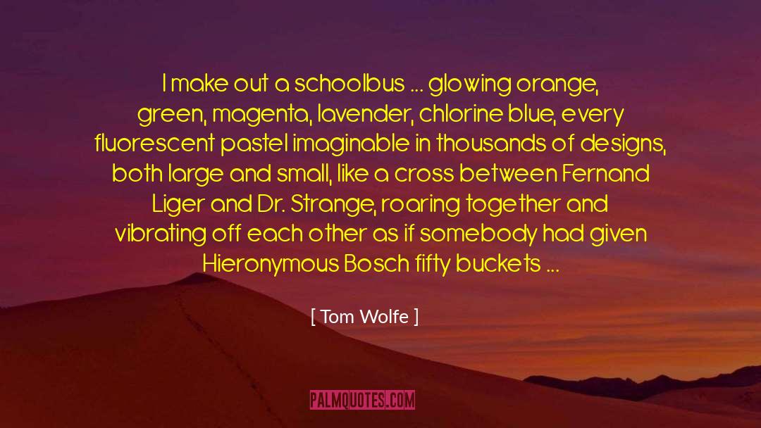 Dr Who quotes by Tom Wolfe