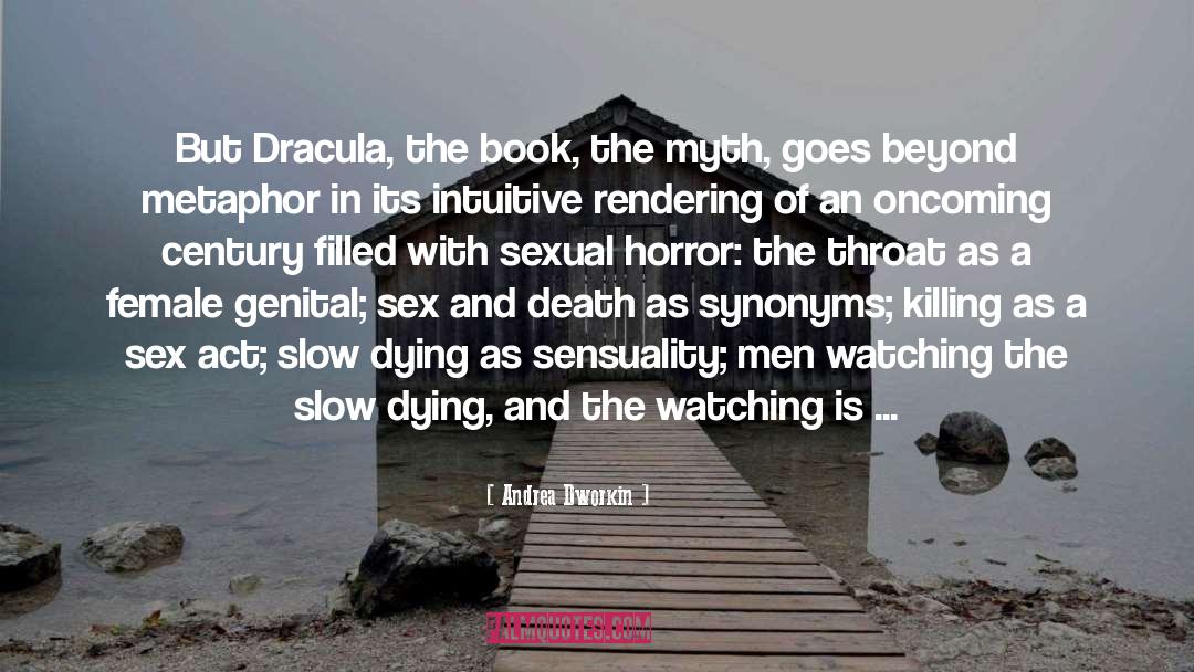 Dracula quotes by Andrea Dworkin