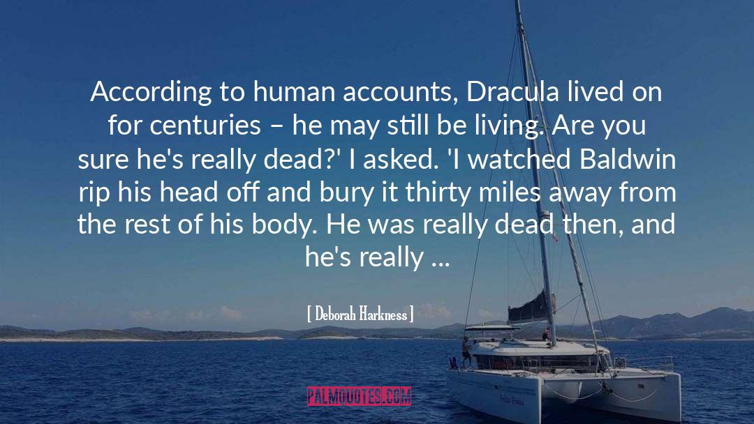 Dracula quotes by Deborah Harkness