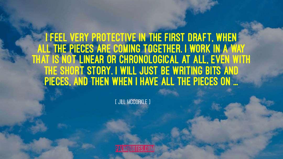 Draft quotes by Jill McCorkle
