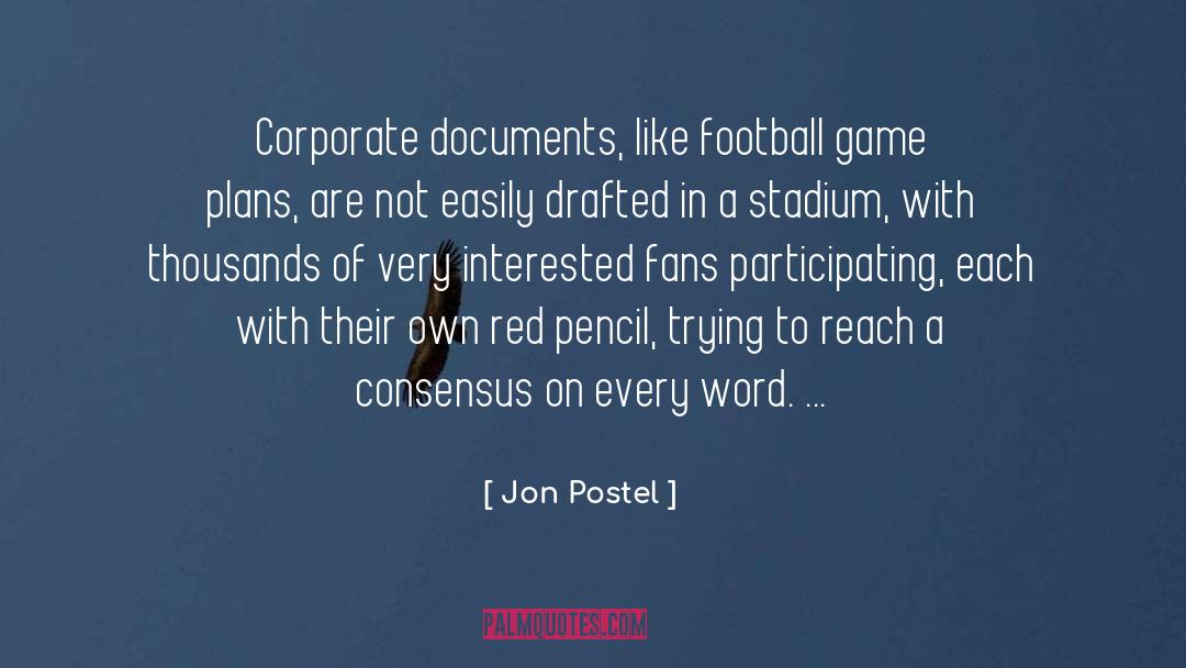 Drafted quotes by Jon Postel