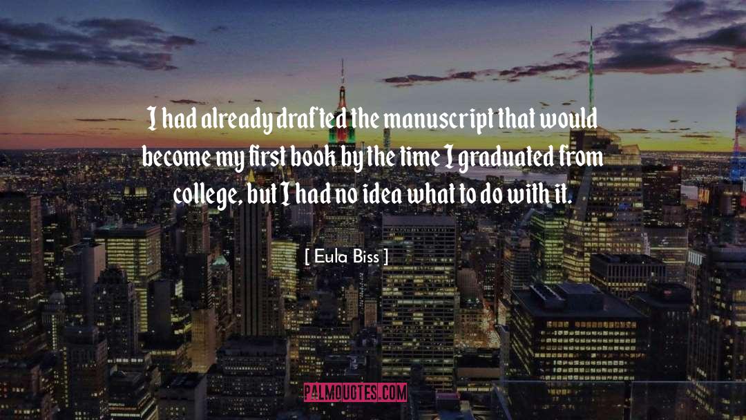 Drafted quotes by Eula Biss