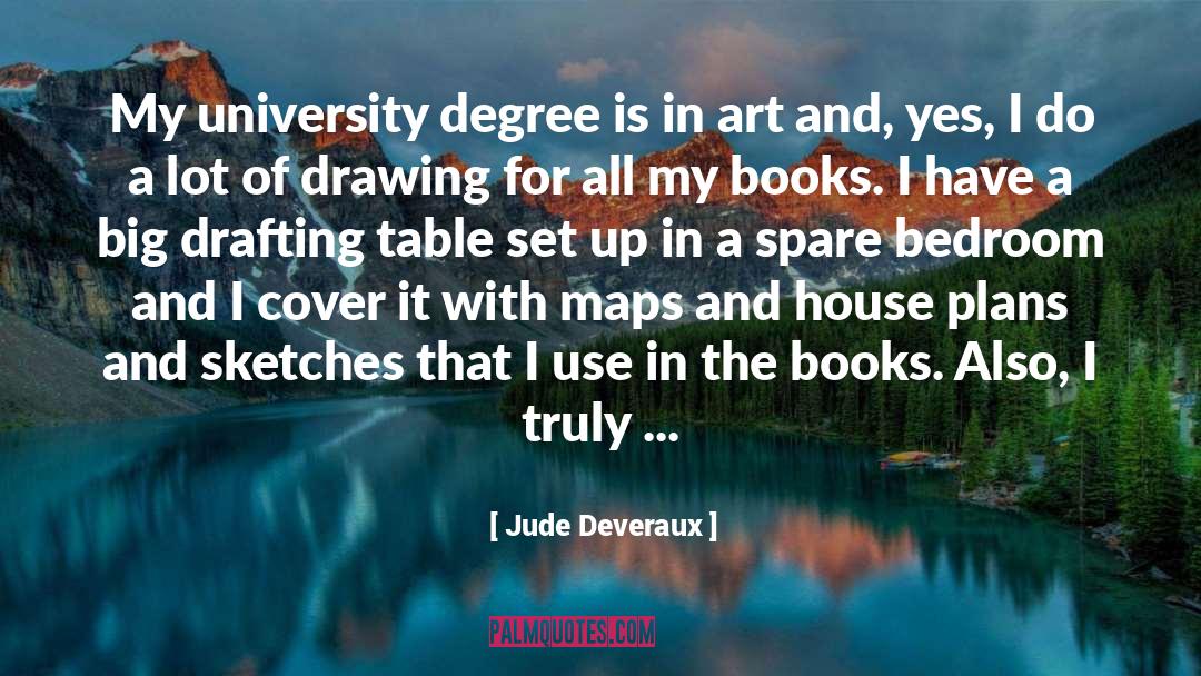 Drafting quotes by Jude Deveraux