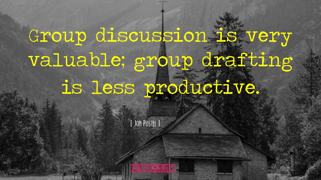 Drafting quotes by Jon Postel