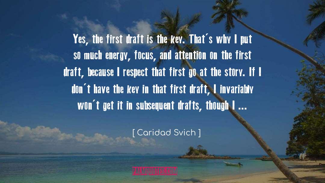 Drafts quotes by Caridad Svich