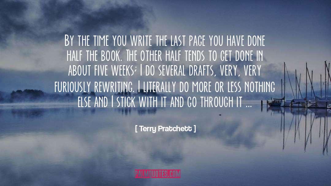 Drafts quotes by Terry Pratchett