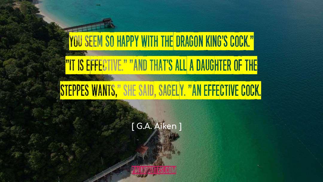Dragon Kings quotes by G.A. Aiken